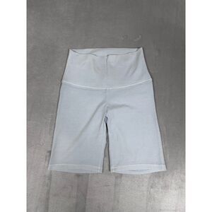 TNA by Aritzia Light Blue Cozy Fleece Lounge Shorts Women's Size 2XS